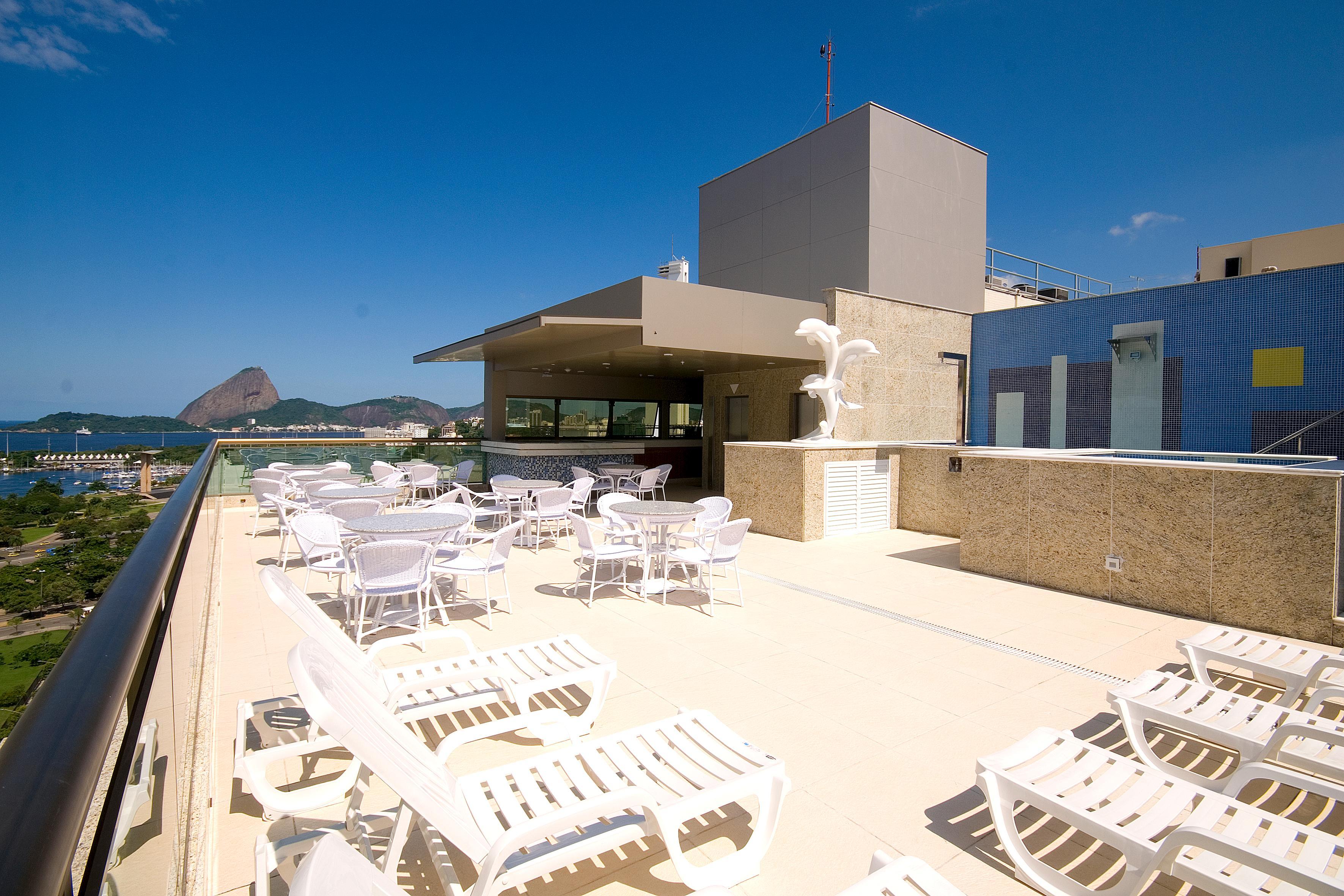 Hotel Atlantico Business Centro Ρίο ντε Τζανέιρο Εξωτερικό φωτογραφία Rooftop of the hotel