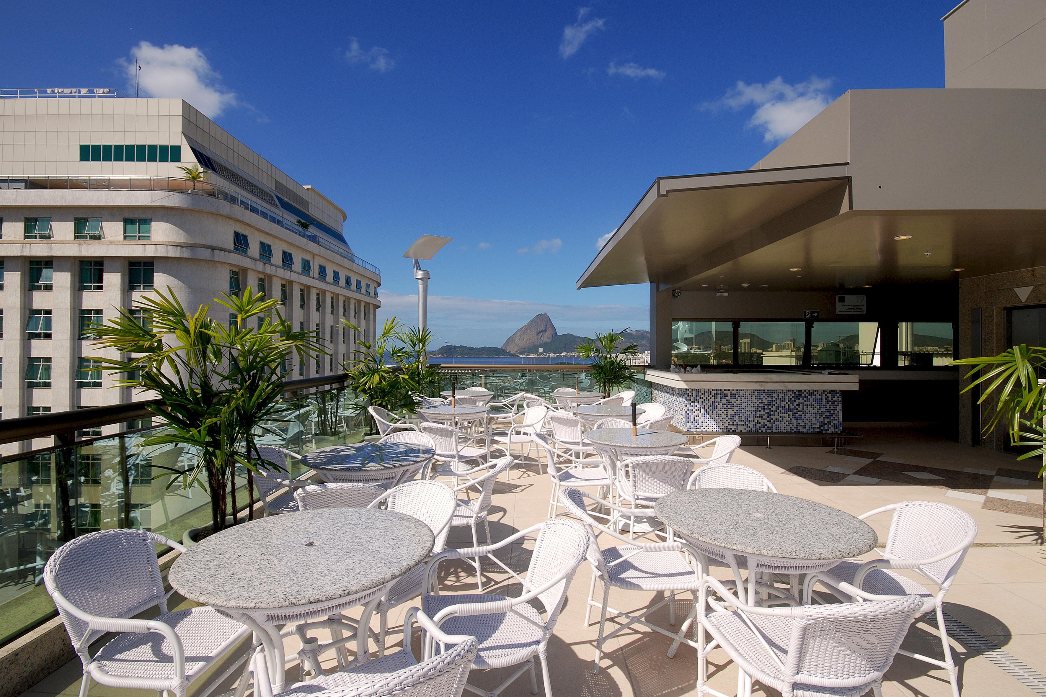 Hotel Atlantico Business Centro Ρίο ντε Τζανέιρο Εξωτερικό φωτογραφία Rooftop terrace of a hotel in Rio de Janeiro