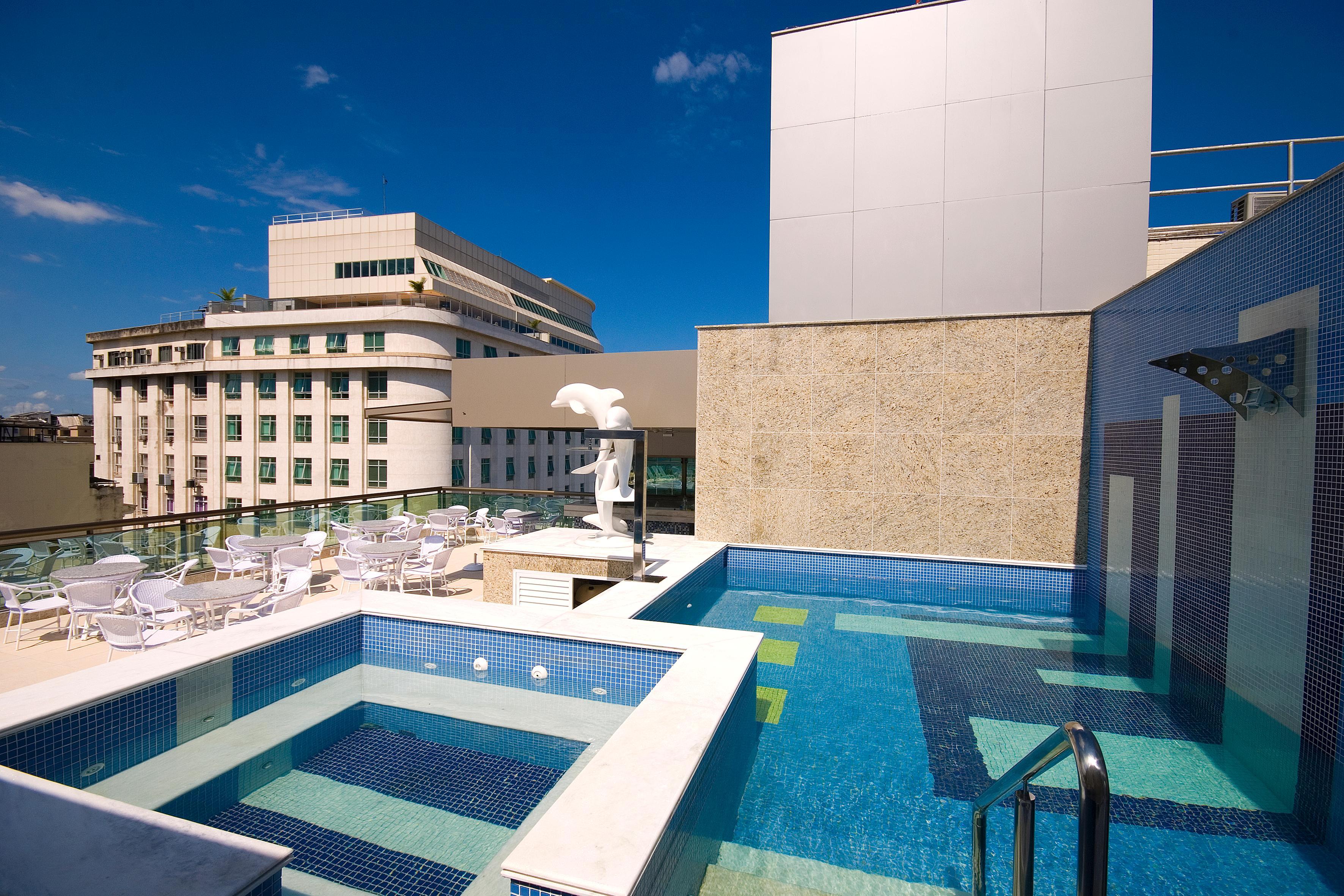 Hotel Atlantico Business Centro Ρίο ντε Τζανέιρο Εξωτερικό φωτογραφία Rooftop swimming pool